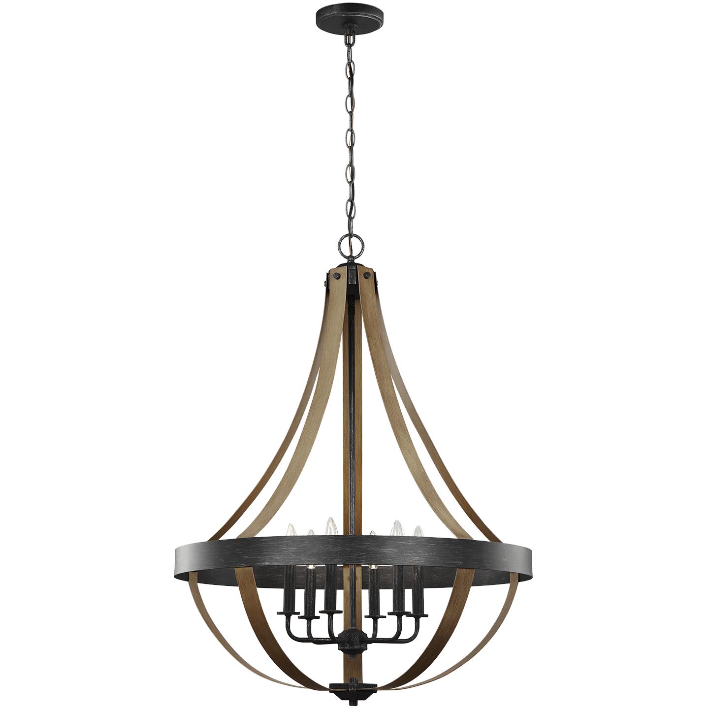 Купить Люстра Davlin Large Chandelier в интернет-магазине roooms.ru