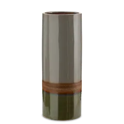 Green grey Glazed ceramic