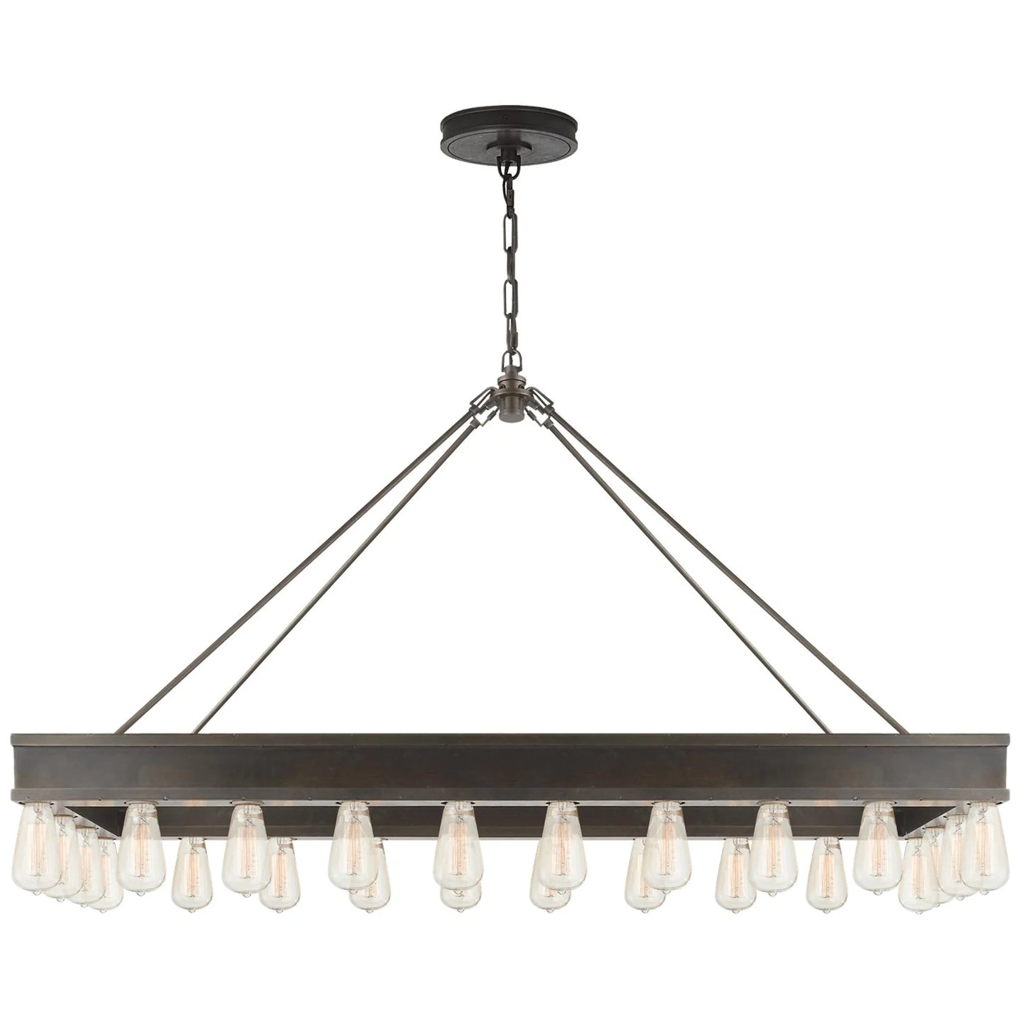Купить Подвесной светильник Roark Medium Rectangular Pendant в интернет-магазине roooms.ru