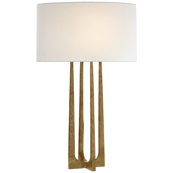 Gilded Iron 16" x 16" X 8.75" Linen