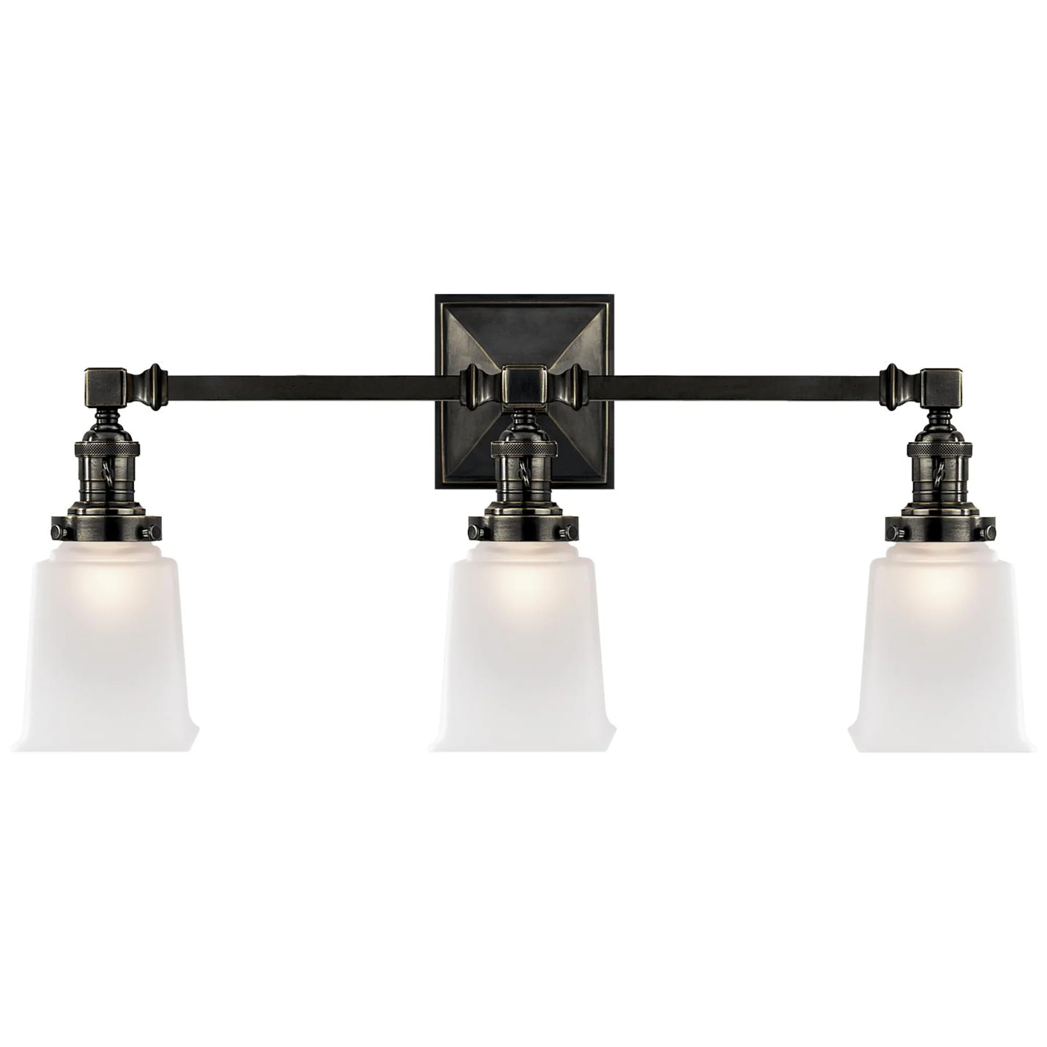 Купить Бра Boston Square Triple Light Sconce в интернет-магазине roooms.ru