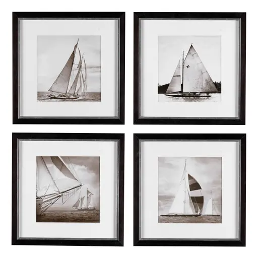 Купить Набор постеров Prints Michael Kahn Boat set of 4 в интернет-магазине roooms.ru