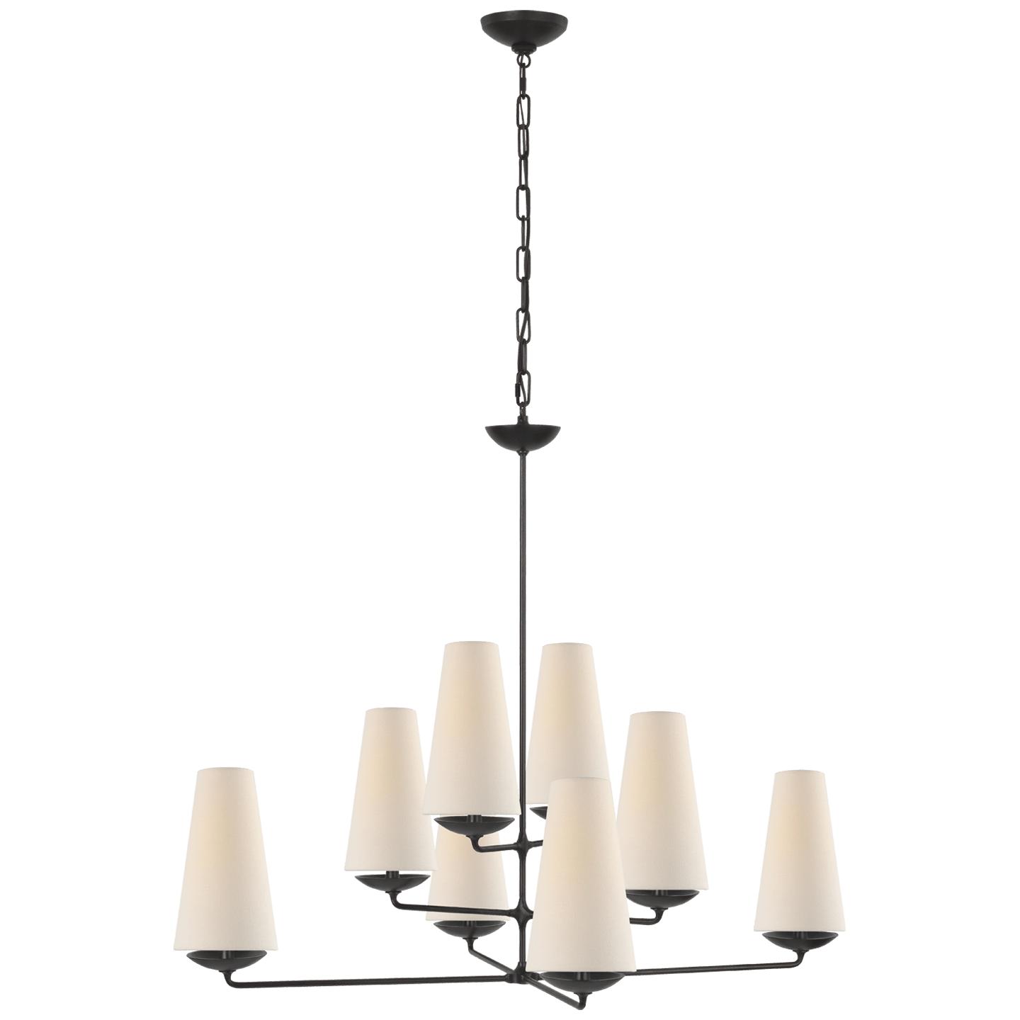 Купить Люстра Fontaine Large Offset Chandelier в интернет-магазине roooms.ru