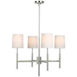Polished Nickel 5" x 5.5" x 6.5" Linen