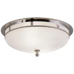 Chrome Frosted Glass