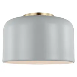 Matte Grey LED Bulb(s) Included