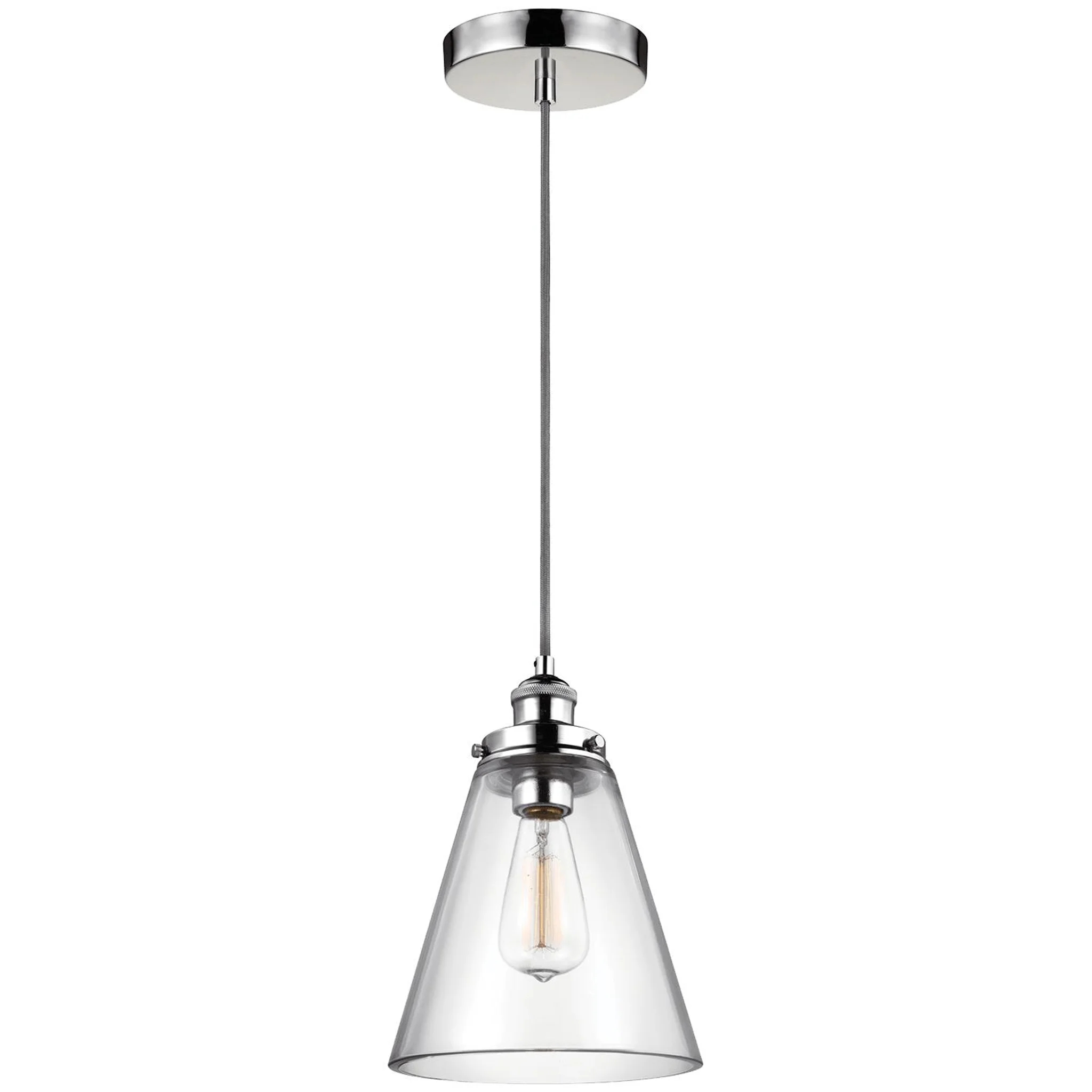 Купить Подвесной светильник Baskin Cone Pendant в интернет-магазине roooms.ru