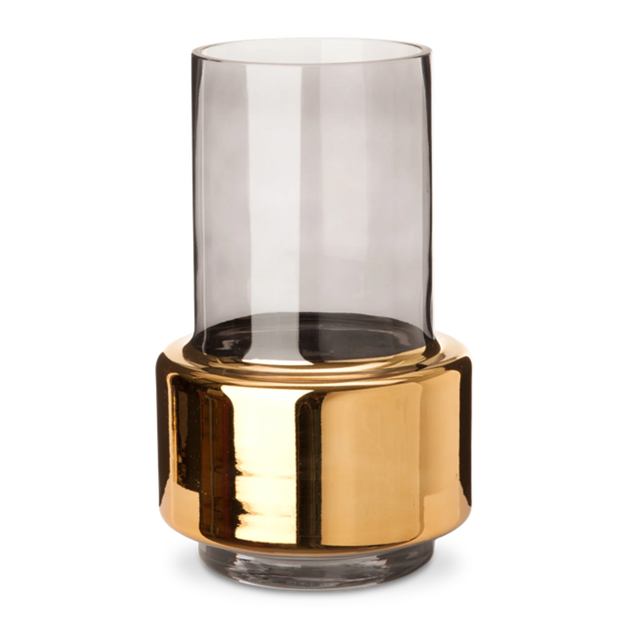 Купить Ваза Smoked Gold Lobby Vase - S в интернет-магазине roooms.ru