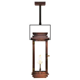 Antique Copper Propane Gas