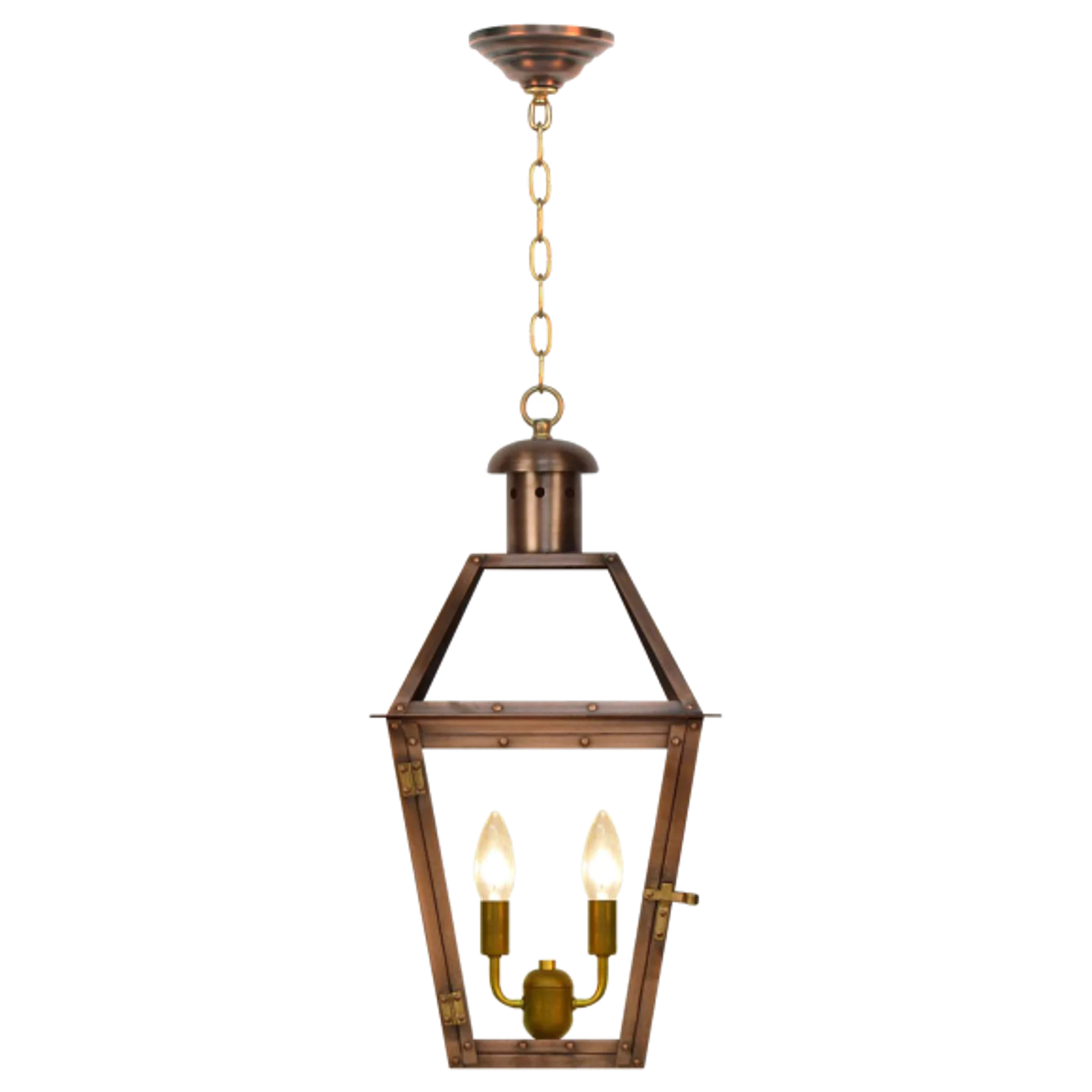Купить Уличный подвесной светильник Georgetown 22" Chain Mount Ceiling Lantern в интернет-магазине roooms.ru