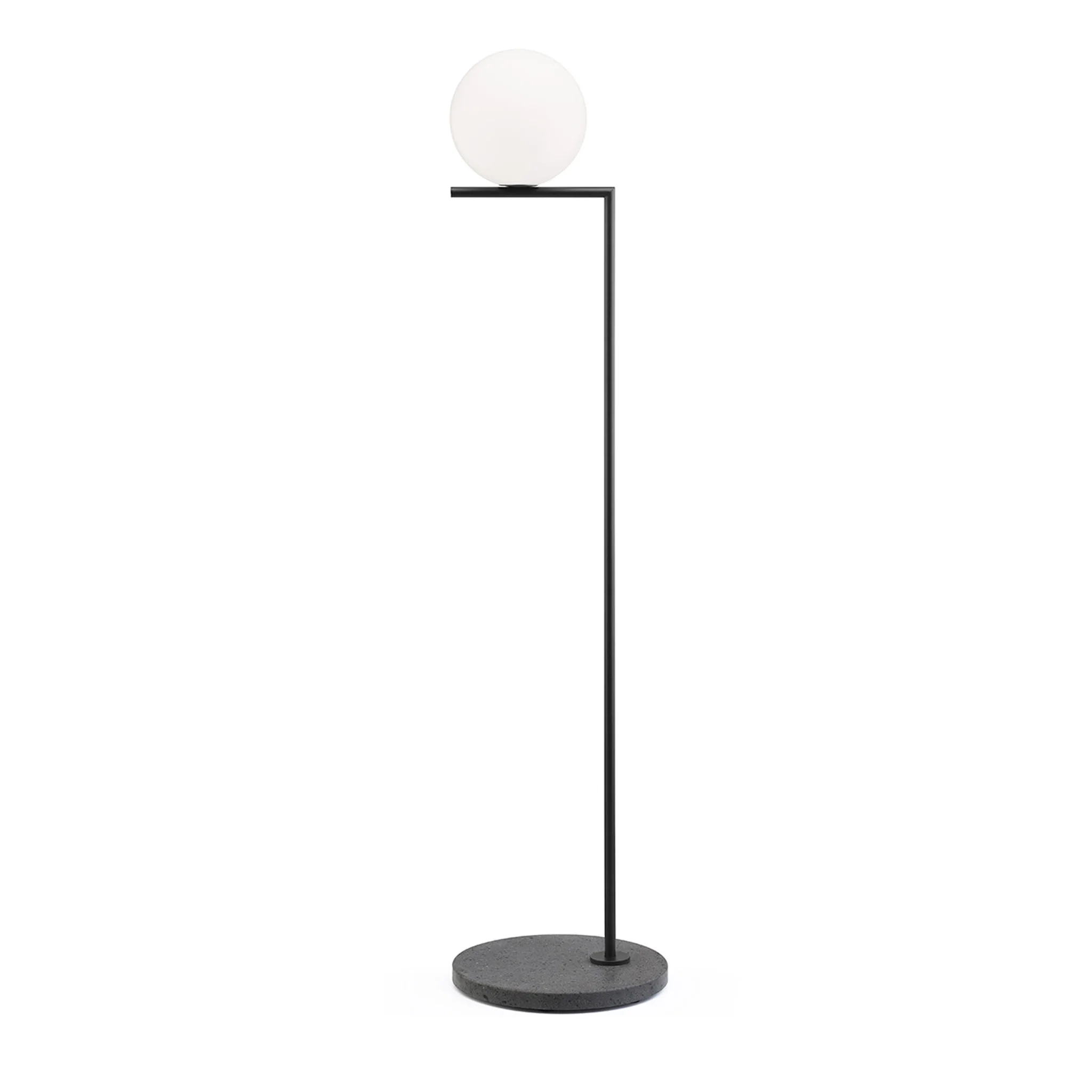 Купить Уличный фонарь IC F1 Outdoor H 1350 mm Black/Black Lava в интернет-магазине roooms.ru