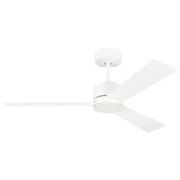Matte White Housing With Matte White Blades