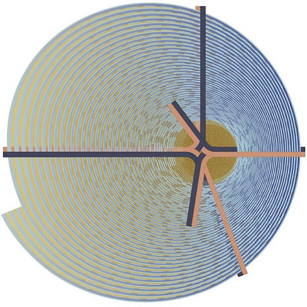 Купить Коврик Bow Round Area Rug в интернет-магазине roooms.ru