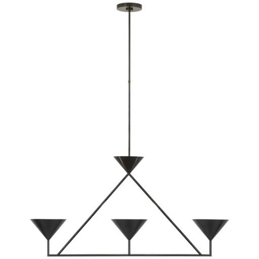 Купить Люстра Orsay Medium 3-Light Linear Chandelier в интернет-магазине roooms.ru