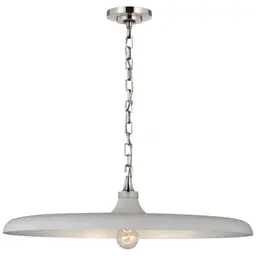 Polished Nickel Plaster White