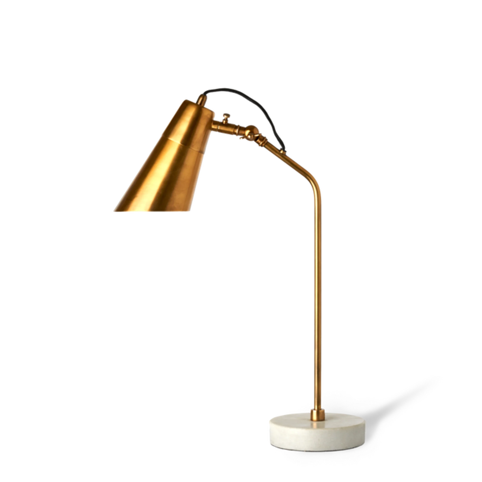 Купить Настольная лампа Marble Disk Desk Lamp в интернет-магазине roooms.ru
