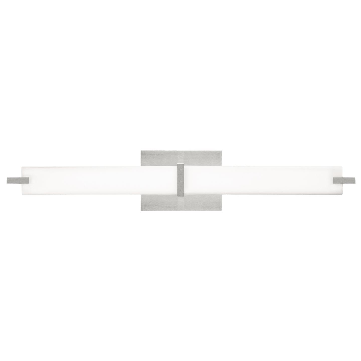 Satin Nickel White Glass LED 90 CRI 2700K 120V