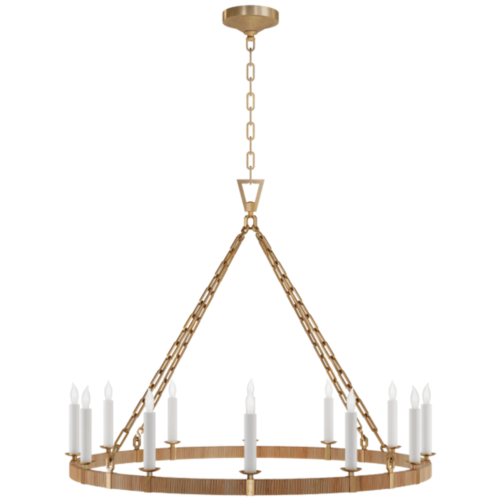 Купить Люстра Darlana Large Wrapped Ring Chandelier в интернет-магазине roooms.ru