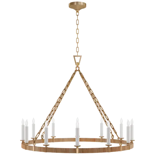 Купить Люстра Darlana Large Wrapped Ring Chandelier в интернет-магазине roooms.ru