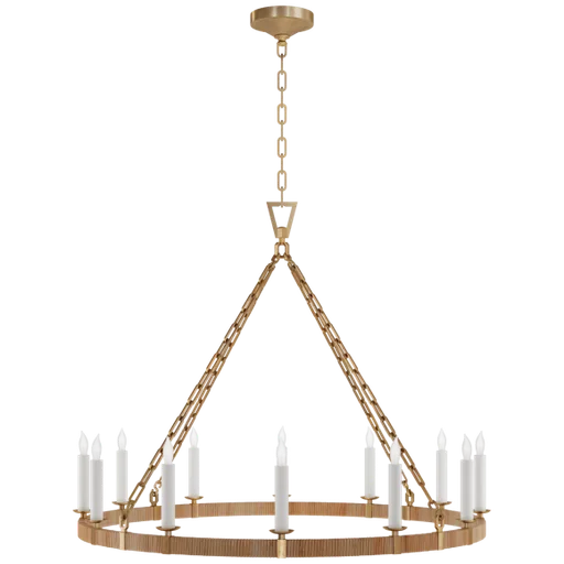 Купить Люстра Darlana Large Wrapped Ring Chandelier в интернет-магазине roooms.ru