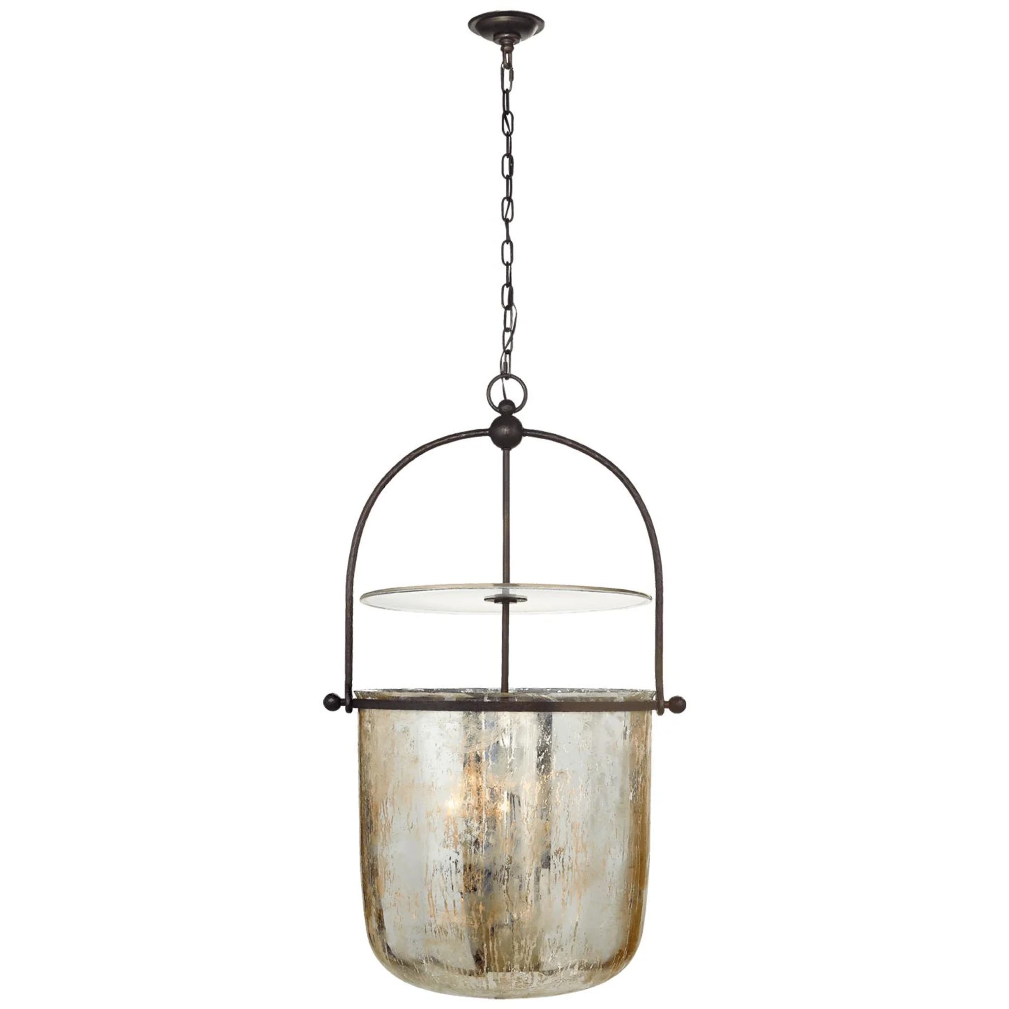 Купить Подвесной светильник Lorford Large Smoke Bell Lantern в интернет-магазине roooms.ru