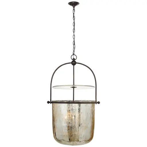 Купить Подвесной светильник Lorford Large Smoke Bell Lantern в интернет-магазине roooms.ru