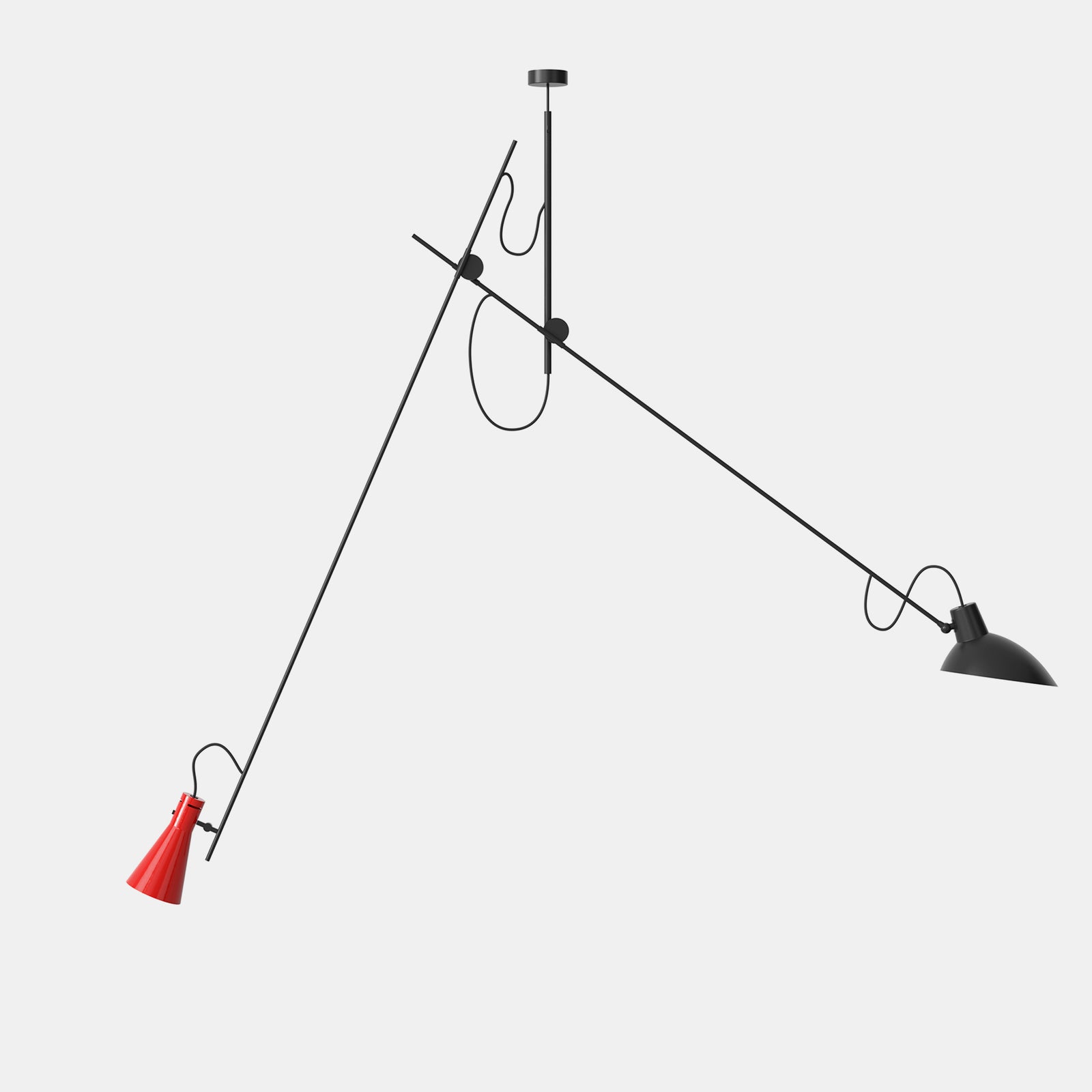 Black Structure, Black and Red Reflectors