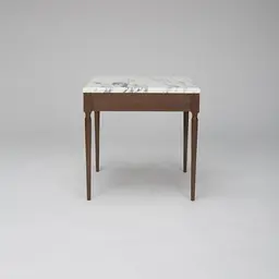 Large,Black Walnut with Arebescato Corchia Stone