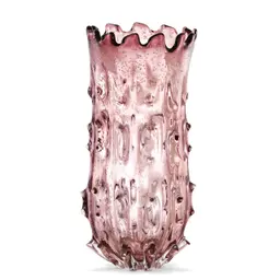 hand blown glass | pale pink colour L