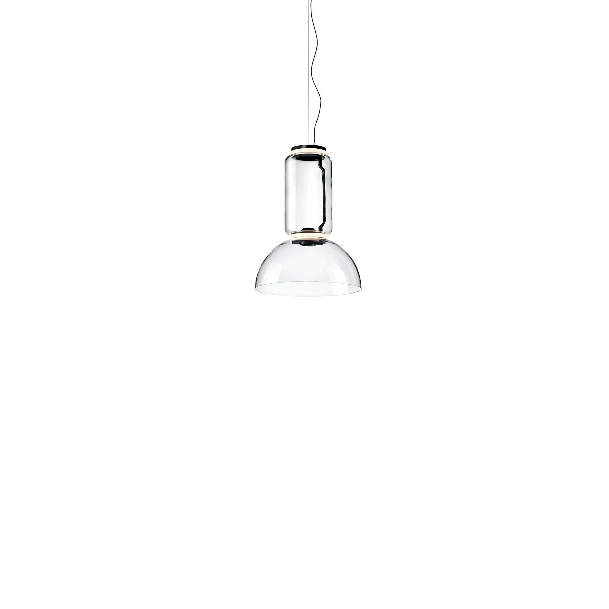 Купить Подвесной светильник Noctambule Suspension 1 Low Cylinder Bowl в интернет-магазине roooms.ru