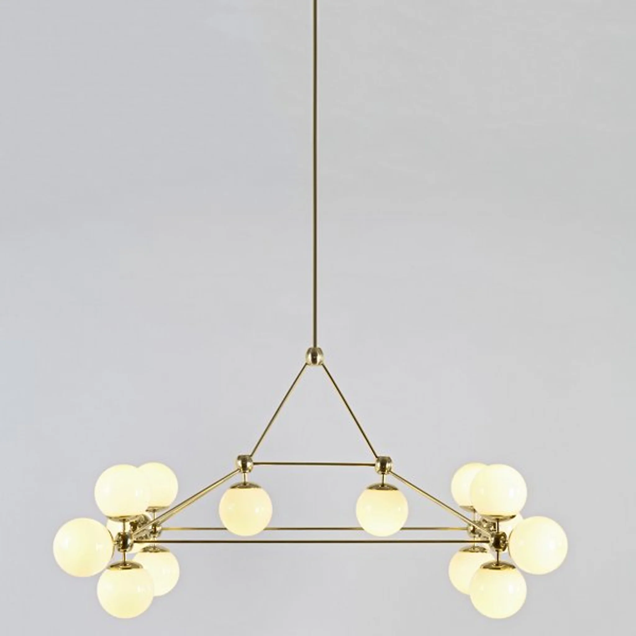 Купить Люстра Modo Rectangle Chandelier - 14 Globes в интернет-магазине roooms.ru