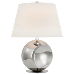 Polished Nickel 14" x 19.5" x 12.5" Linen