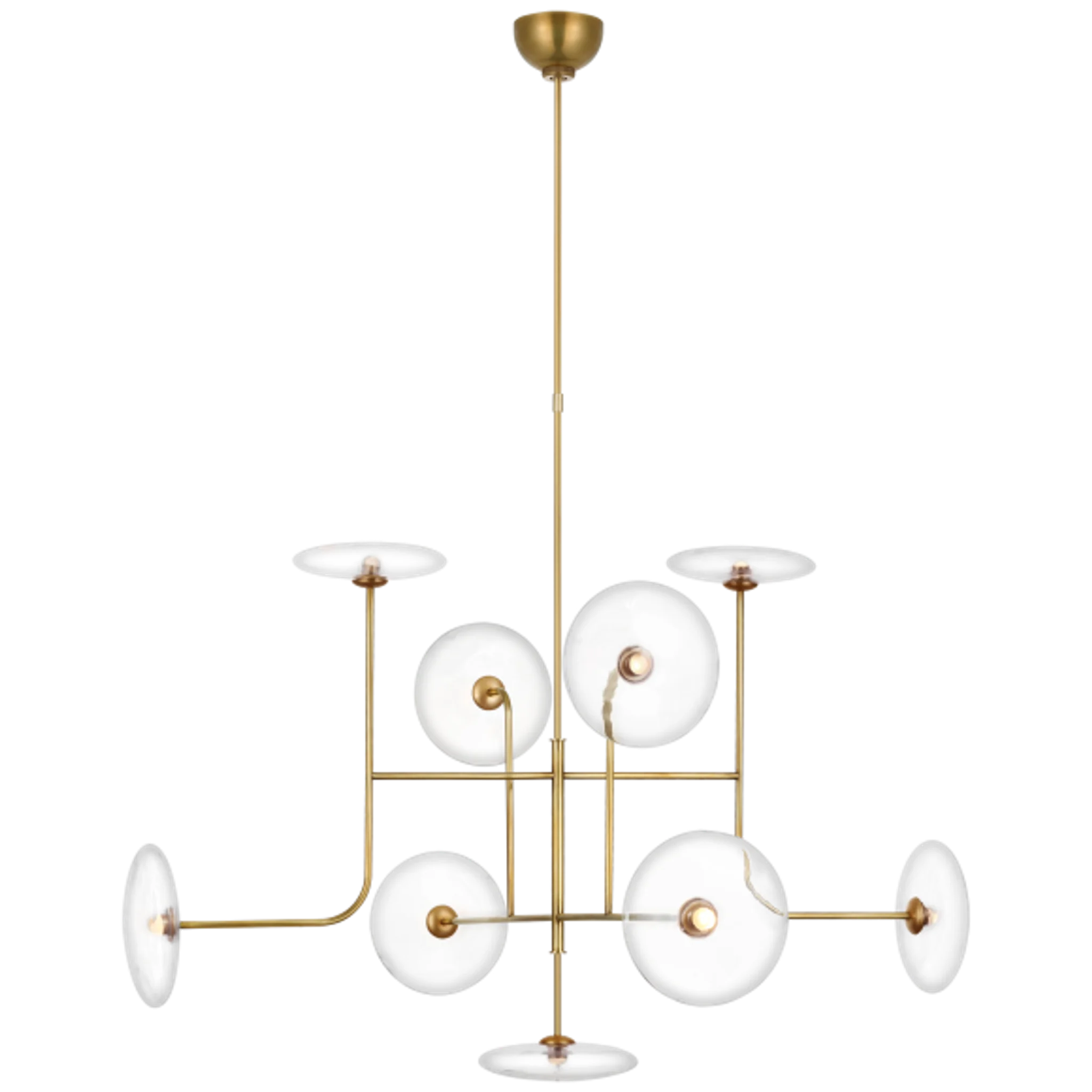 Купить Люстра Calvino X-Large Arched Chandelier в интернет-магазине roooms.ru