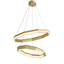 antique brass finish S