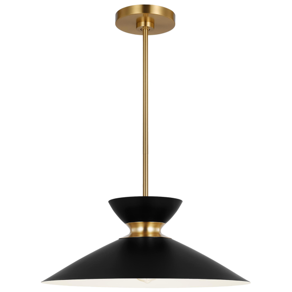 Midnight Black and Burnished Brass