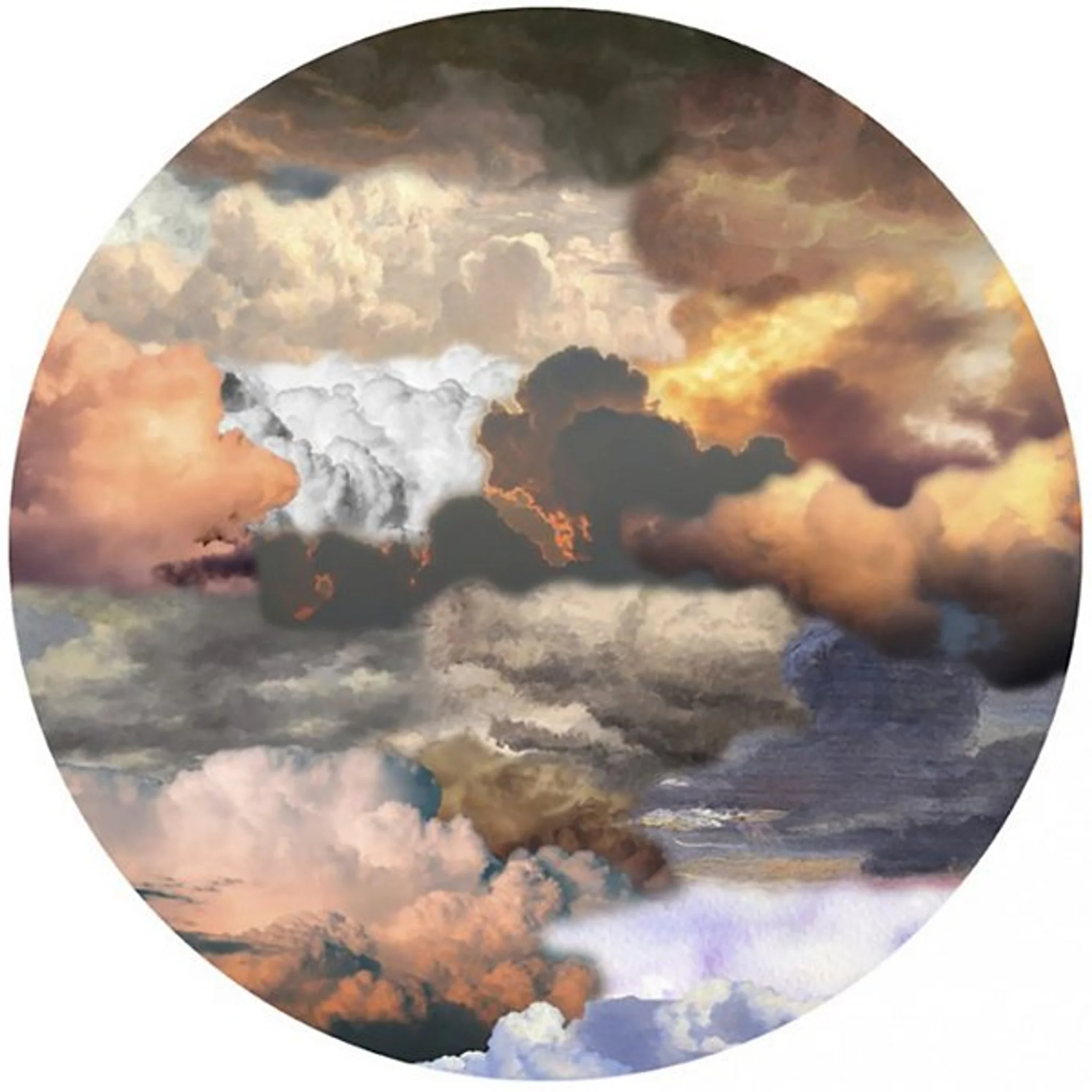 Купить Коврик Walking On Clouds Round Area Rug в интернет-магазине roooms.ru