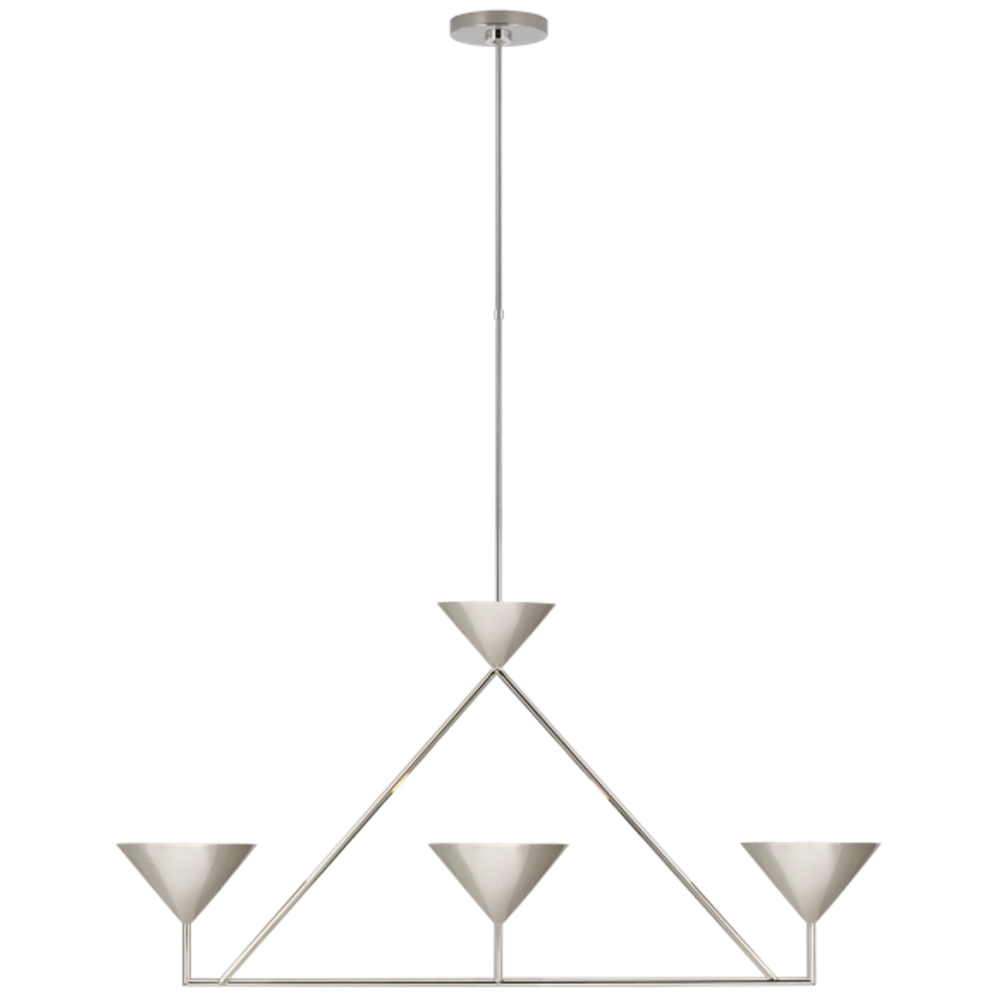 Купить Люстра Orsay Medium 3-Light Linear Chandelier в интернет-магазине roooms.ru