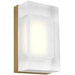 Aged Brass 7" Integrated LED 90 CRI 3000K 120V