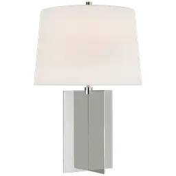 Polished Nickel 15" x 17" x 11.75" Linen