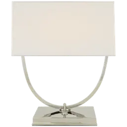 Polished Nickel 13" x 13" x 6" Linen
