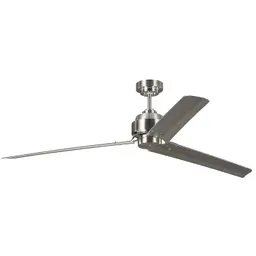 Brushed Steel Housing With Silver Blades