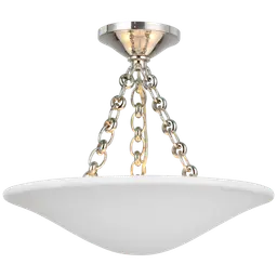 Polished Nickel Plaster White