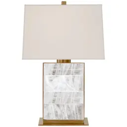 Natural Brass 14" x 15" x 10" Percale Rectangle