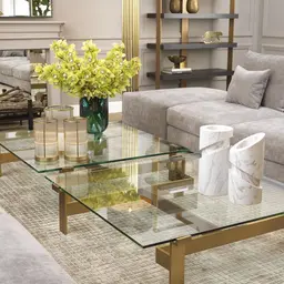 hand blown glass | green colour L