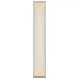 Polished Nickel Frosted Glass