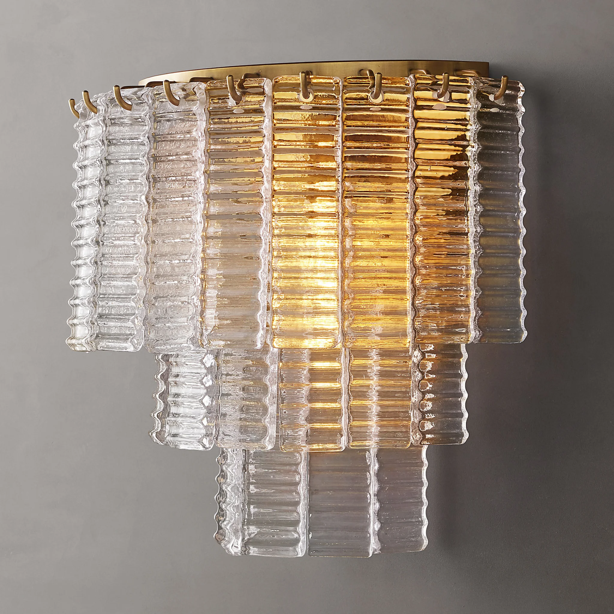 Купить Бра Sirene Clear Glass Sconce в интернет-магазине roooms.ru