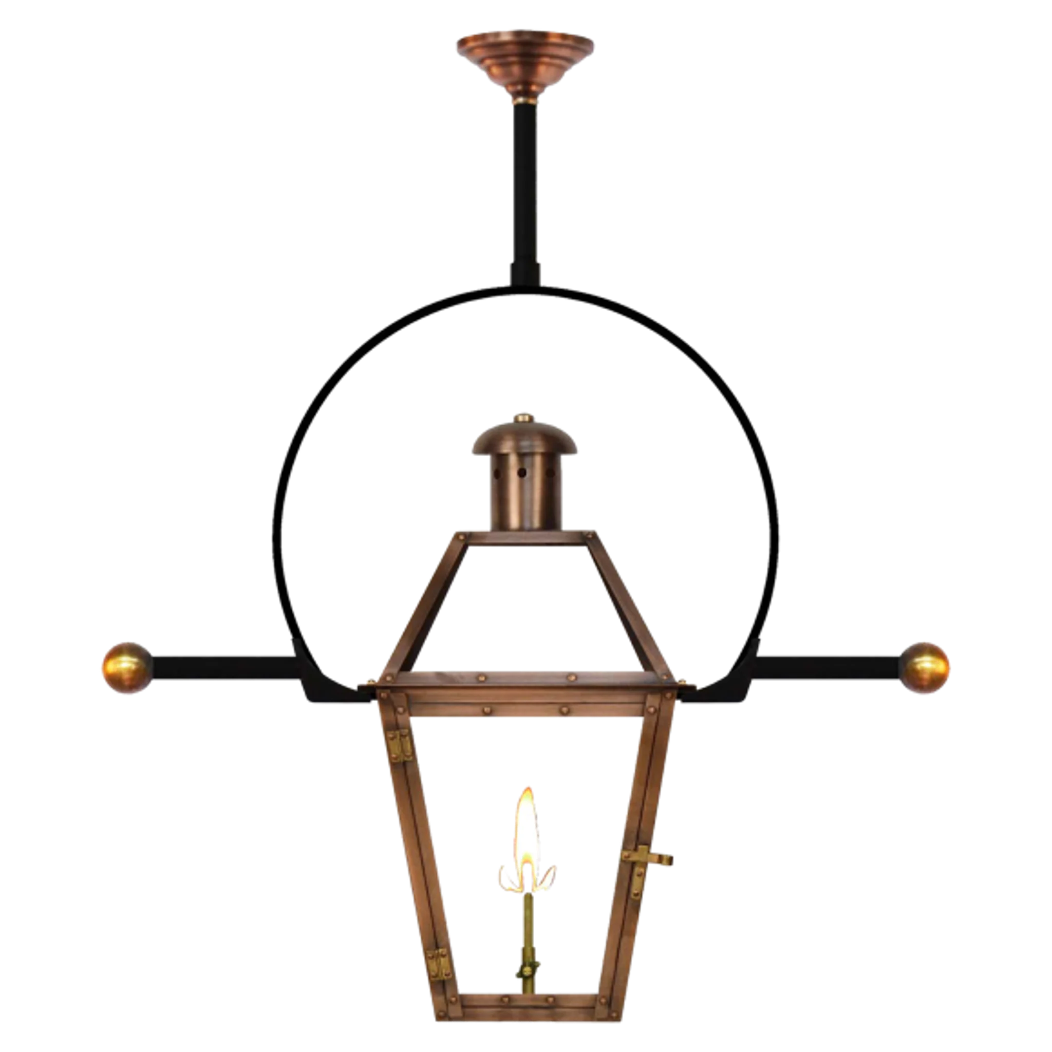Купить Уличный подвесной светильник Georgetown 15" Ladder Rest Ceiling Lantern в интернет-магазине roooms.ru