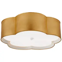 Gild and White Frosted Acrylic