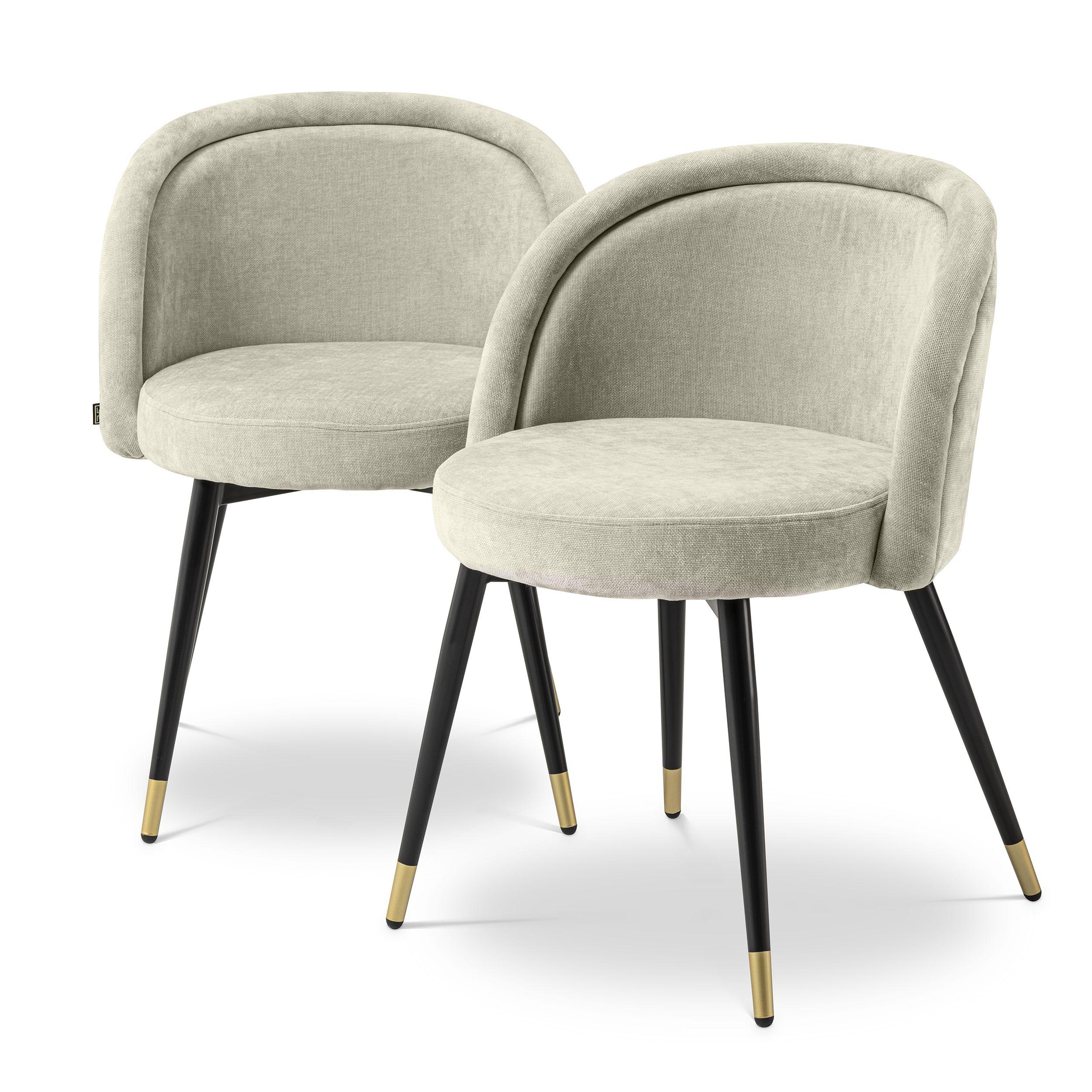 clarck sand | black & brass legs