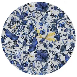 8 ft 2 in,Blue Grey,Low Pile Polyamide